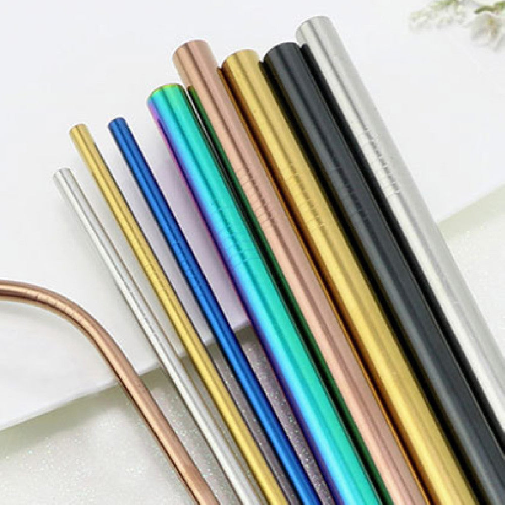 Colored Metal Stainless Steel Straws