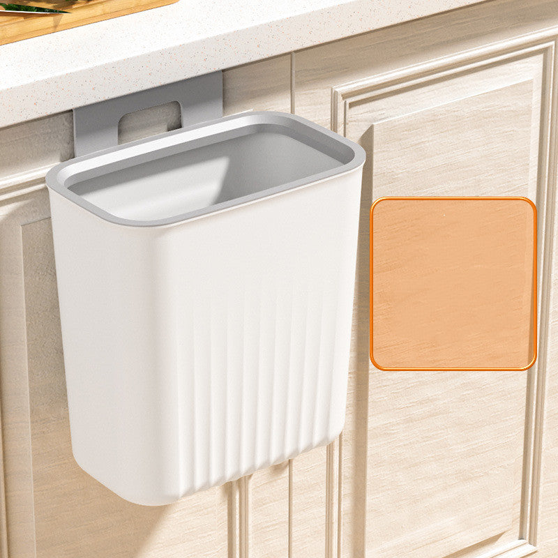 Domestic Hanging Kitchen Waste Bin With Lid