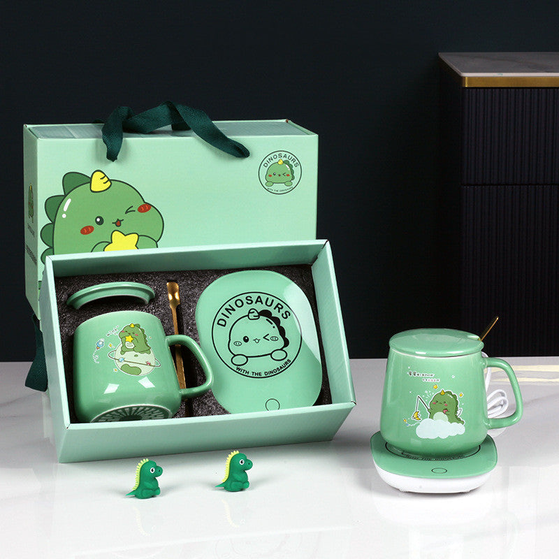 Fashion Crown Dinosaur Thermostat Mug Set