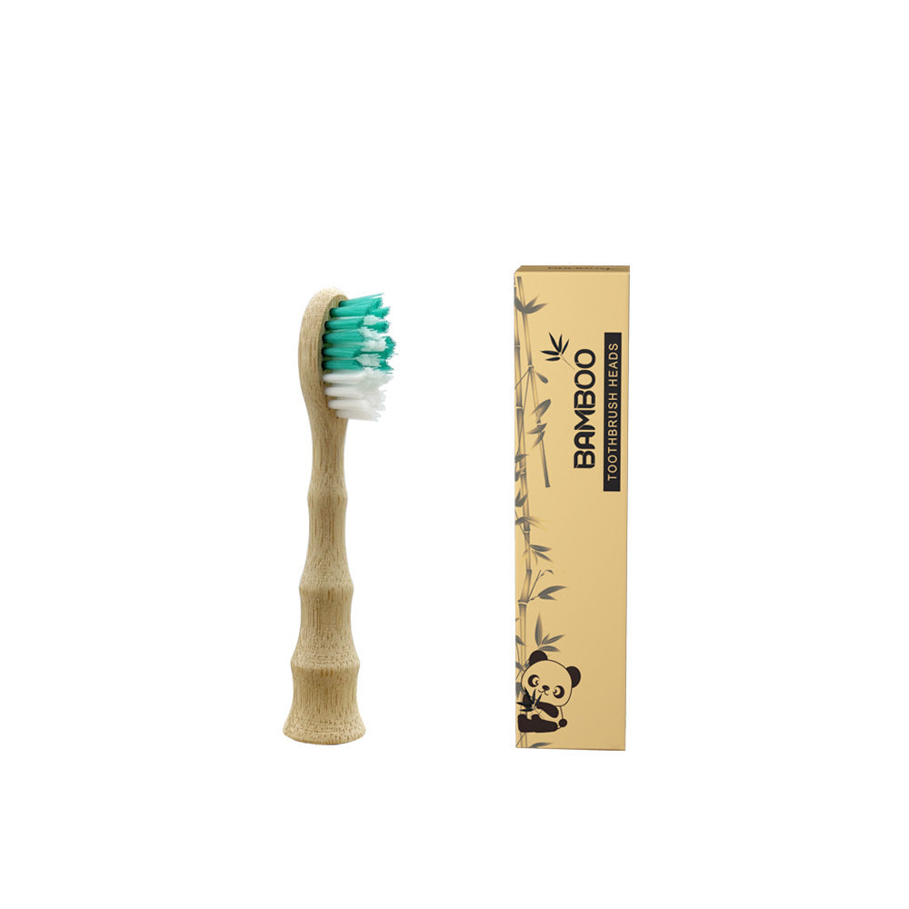 Biodegradable Organic Bamboo Electric Toothbrush Head