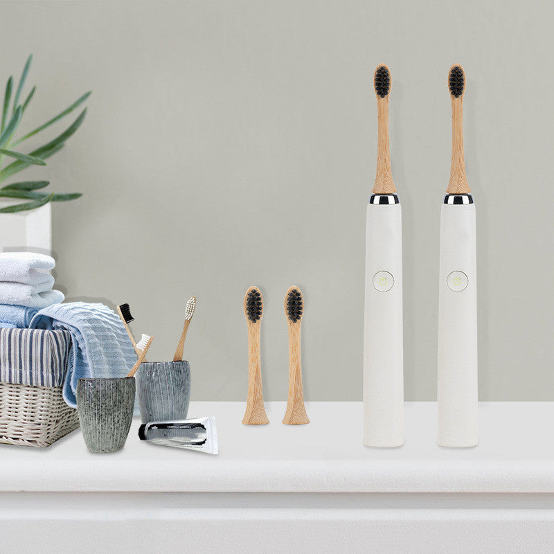 Biodegradable Organic Bamboo Electric Toothbrush Head