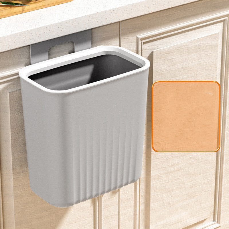 Domestic Hanging Kitchen Waste Bin With Lid